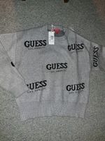Grauer GUESS Pullover, Grösse L, Neu mit Etikett