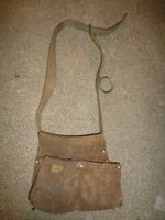 Wikland Nageltasche Hammer Handwerker Leder Tasche