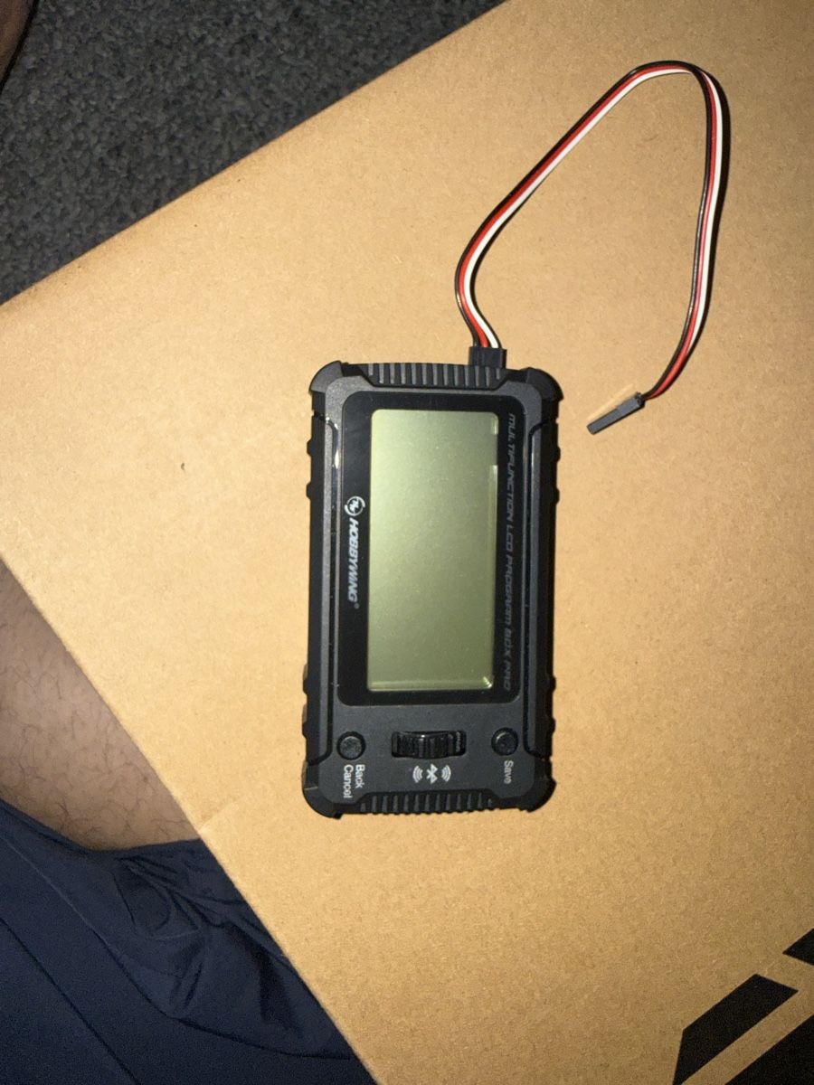 Hobbywing Commande à distance: Rc Hobbywing LCD Programmierbox – D'occasion à Aadorf par Apoly