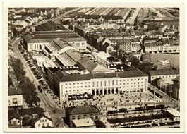 BASEL Offiz. Postkarte MUBA 1944 - Tram