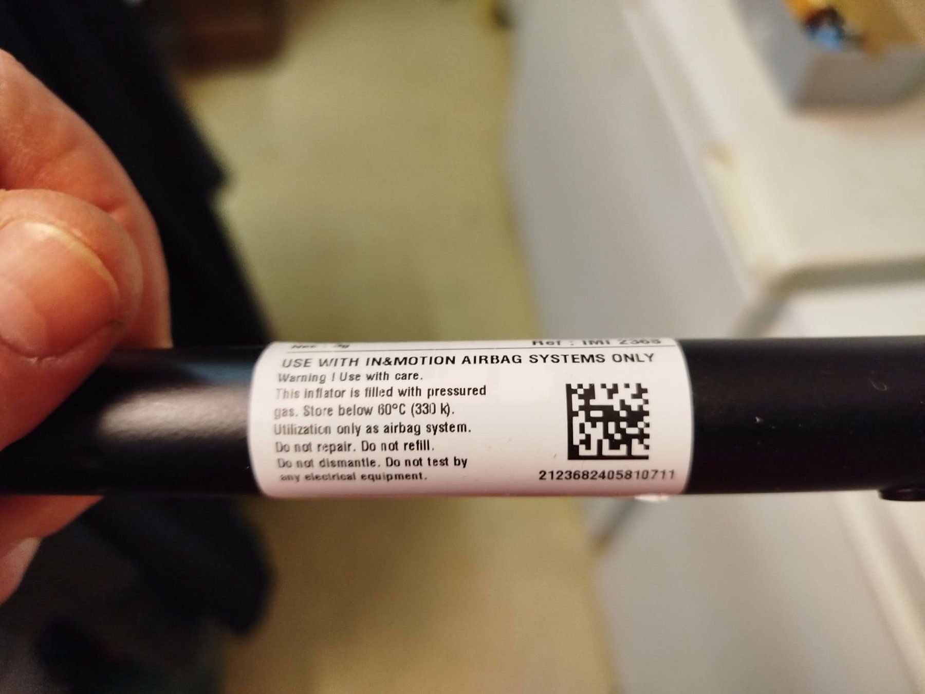 Accessori per altri veicoli: Cartouche pour airbag moto – Usato da La Chaux-de-Fonds venduto da Emmaus2300CDF 6