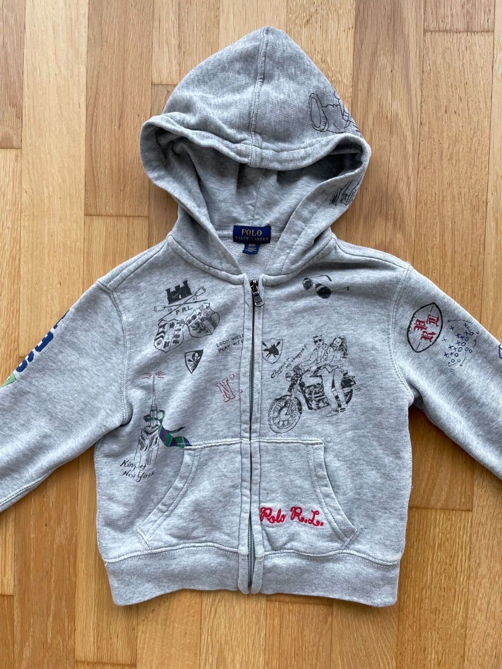 Jacken & Mäntel: Baby Ralph Lauren Sweatjacket 3T Grey – Gebraucht aus Montagnola von eva_gm6j 1