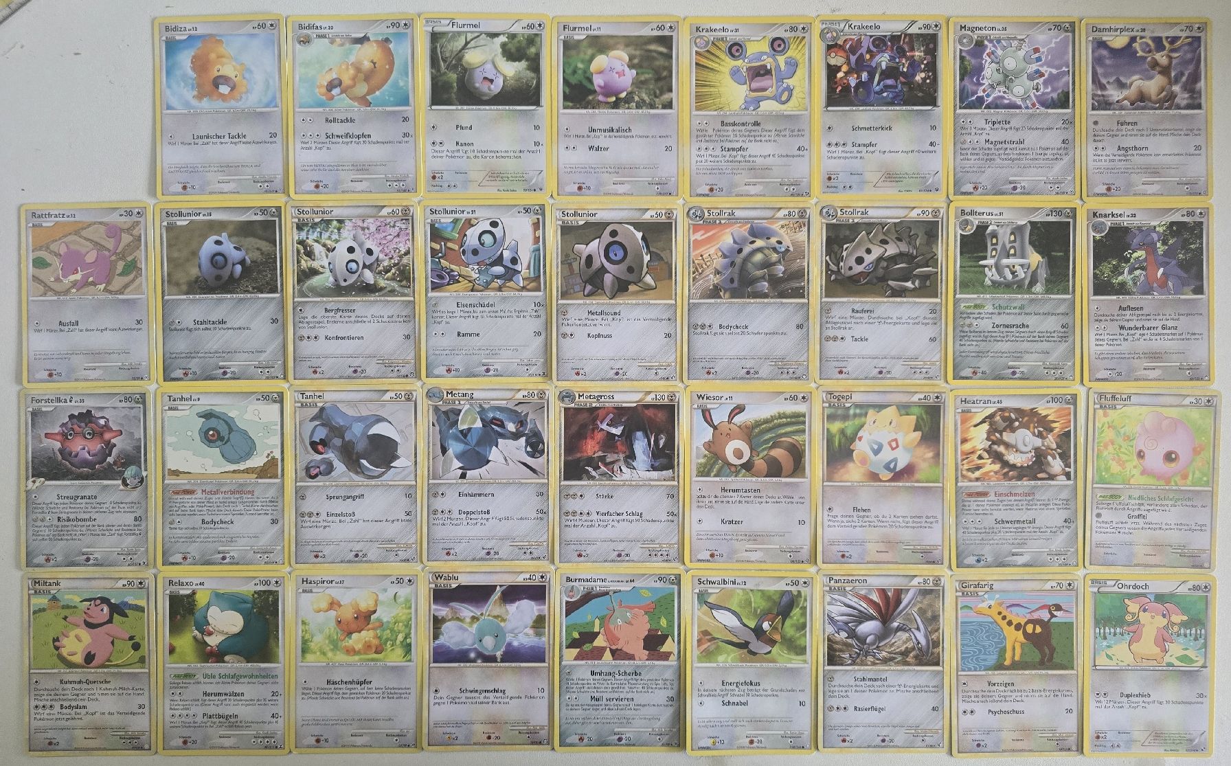 Pokémon Carte collezionabili: Pokémon Karten Bundle,  ältere Serien, NonHolos, 71Stück – Usato da Pfäffikon SZ venduto da gmw_8nk9 2