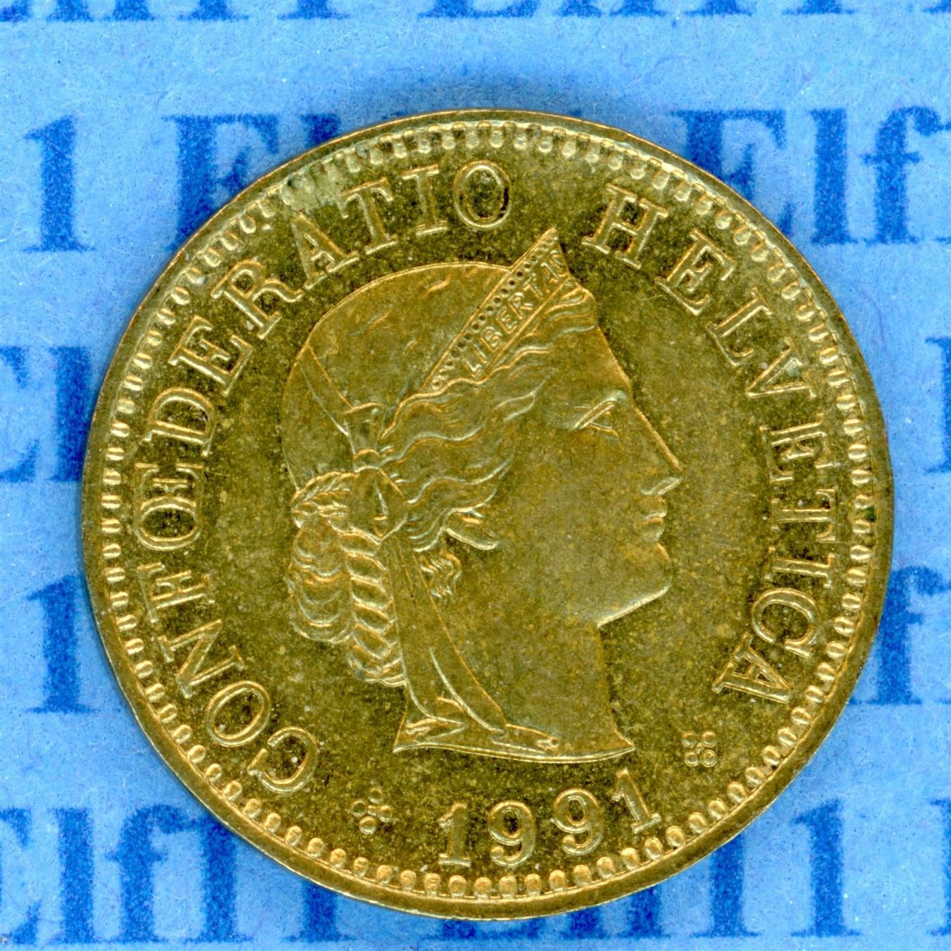 Tutti le monete: CHF___0.05 1991 vz 5 Rappen – Usato da Widnau venduto da Elf11