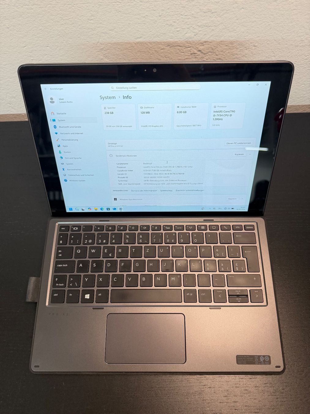 Hewlett Packard Notebooks: HP Pro x2 612 G2 – Gebraucht aus Bad Zurzach von AlfistaProta 1
