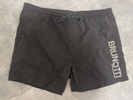 Brunotti men's swim shorts, black, size XXL