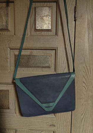 Pochette à bandoulière BALLY vintage / cuire