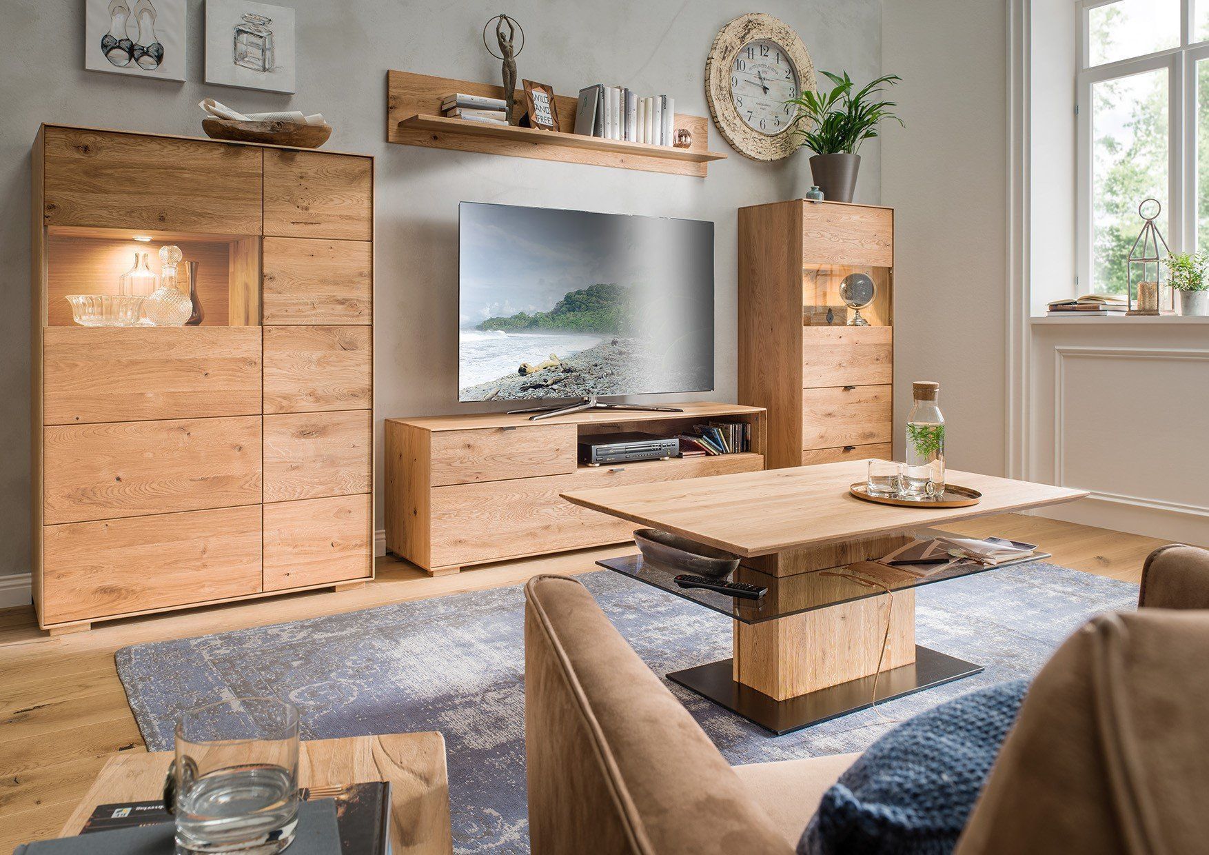 Commodes: Sideboard ZERRO Wildeiche massiv 180 cm – Neuf (Voir description) à Unterentfelden par moebelrufli 4