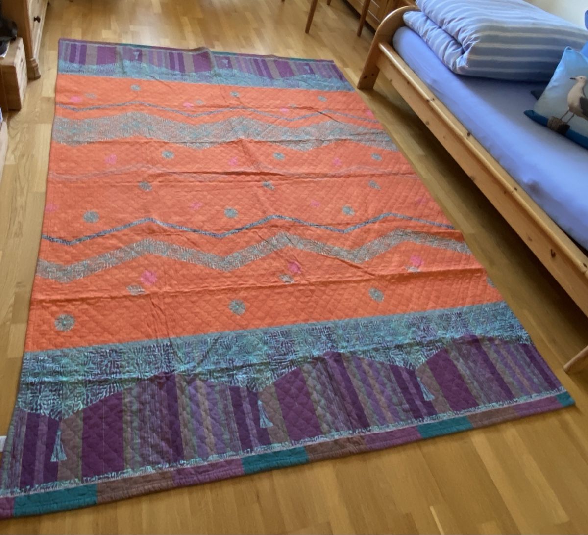 Coperte: Tagesdecke 100% BW gesteppt, Allzweckdecke, Sofadecke – Usato da Hünibach venduto da nadalila 1