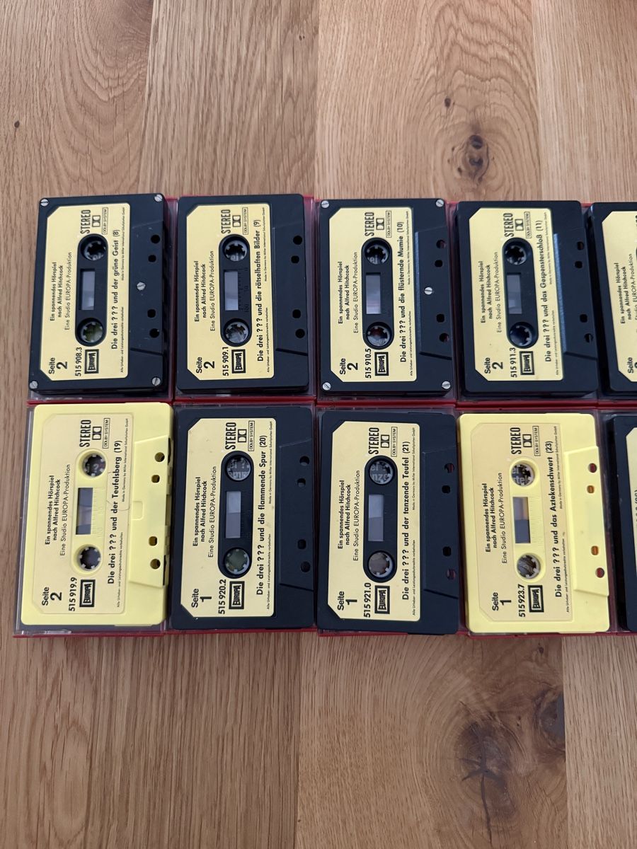 Musicassette: Die drei Fragezeichen - 14 originale Kassetten ab 1CHF – Usato da Wallisellen venduto da FabianB 4