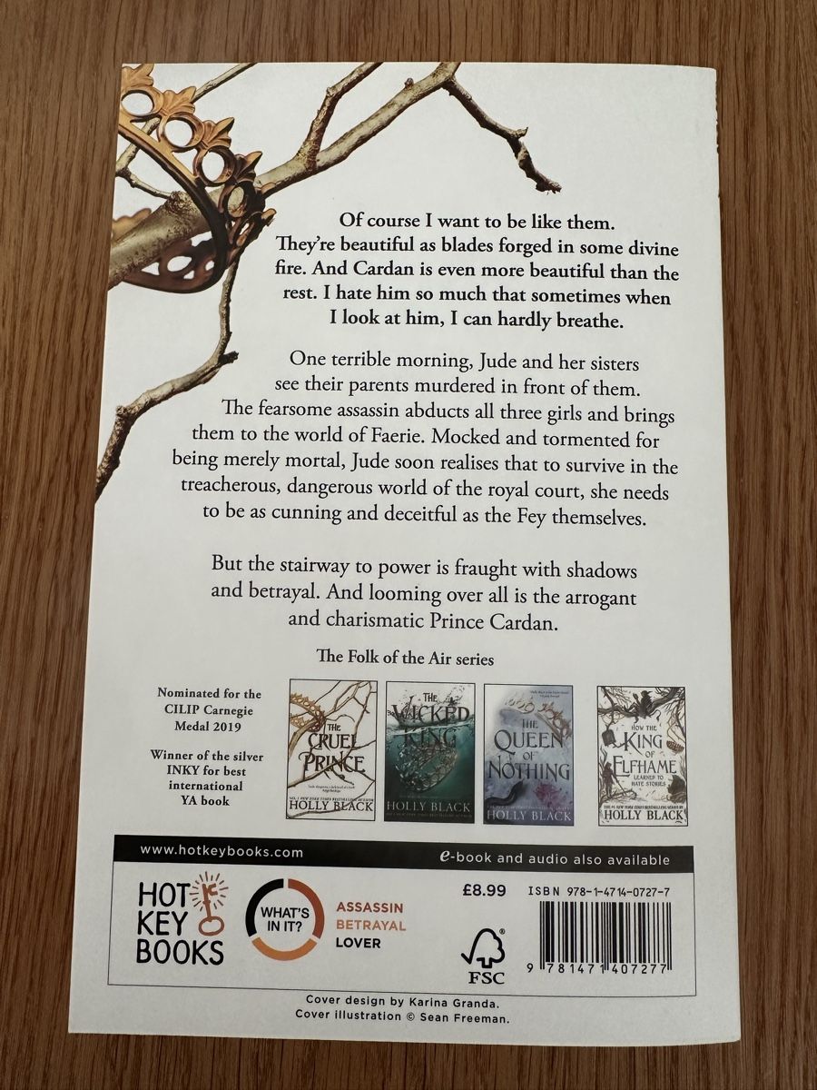 Libri: The Cruel Prince, Holly Black – Nuovo (secondo la descrizione) da Roggwil TG venduto da Nadan0 1