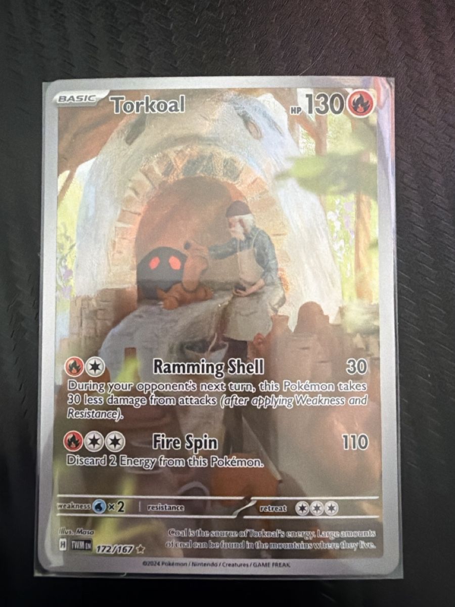 Pokémon Carte collezionabili: Torkoal TWM 172/167 – Nuovo (secondo la descrizione) da Frick venduto da TCGInfinity