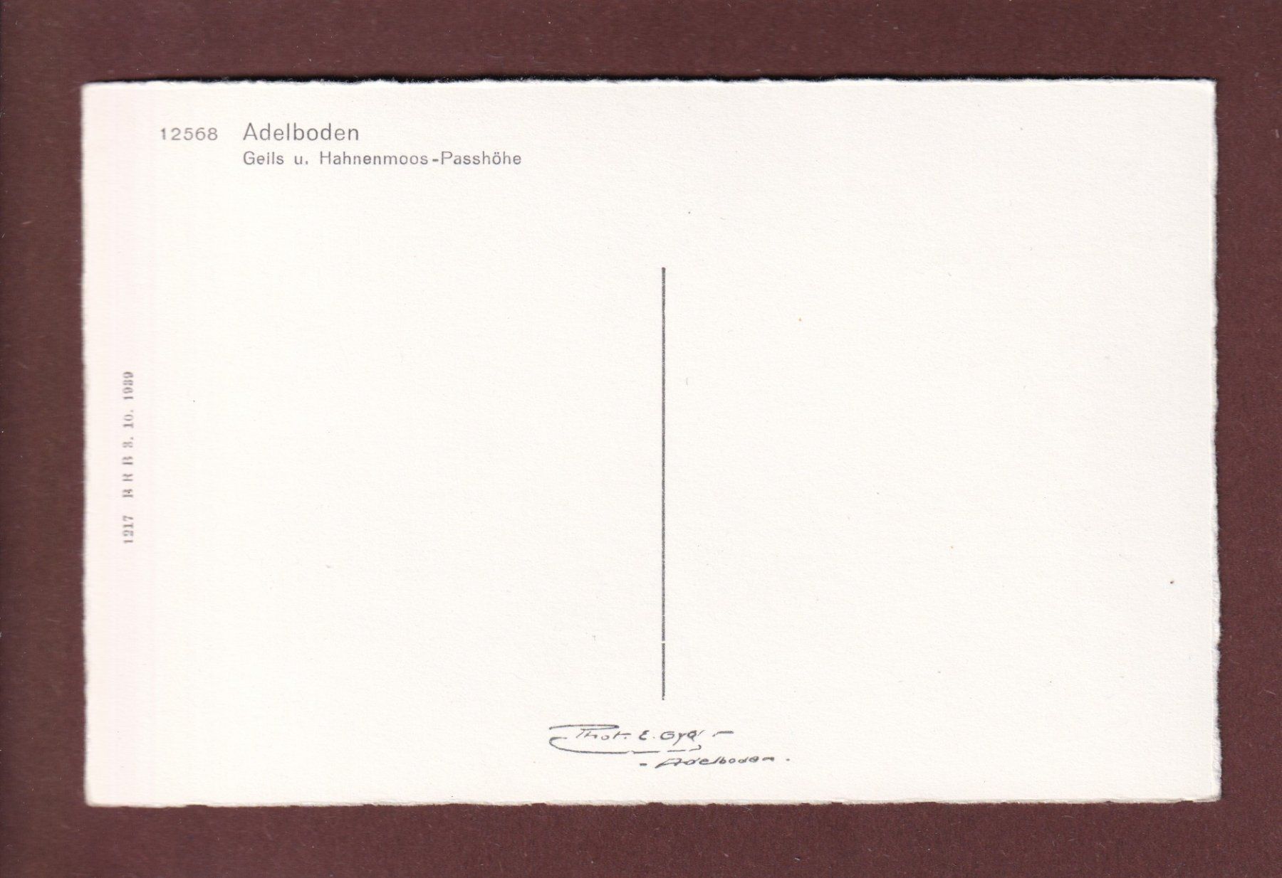 Cartoline postali: Adelboden - GEILS und Hahnenmoos-Passhöhe – Usato da Pully venduto da nicecards 1