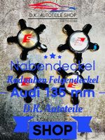 Audi S Speichen 135 mm Nabendeckel Radnaben Felgendeckel Neu