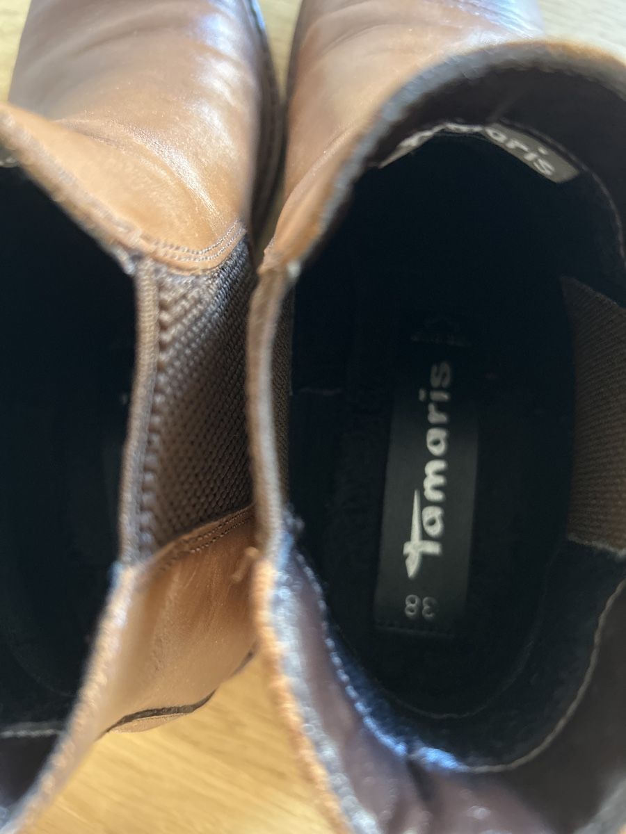 Tamaris Scarpe da donna: Tamaris Chelsea Boots Gr 38 – Nuovo (secondo la descrizione) da Zürich venduto da cloud_303 3