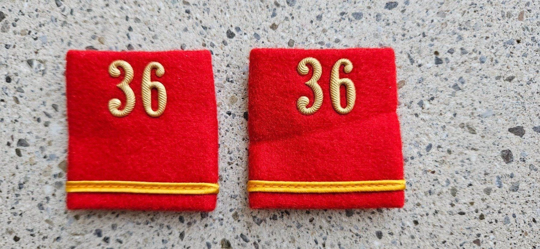 Schweizer Armee Placchette & Badge: *** Patten /Schulterschlaufen mit Nummer *** – Usato da Riedholz venduto da fr_sIruP