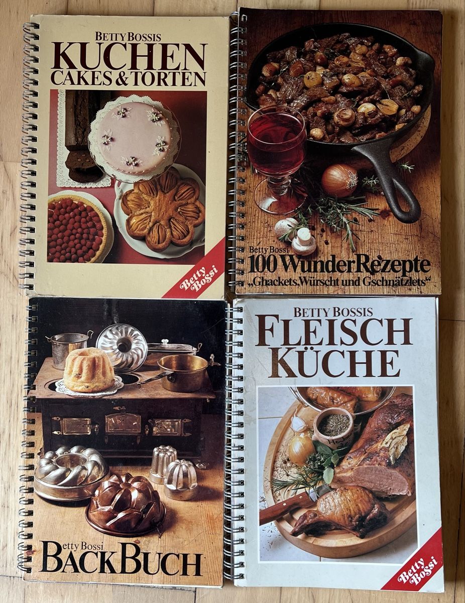Bücher: 4 Betty Bossi Kochbücher – Gebraucht aus Ursenbach von Wegi8
