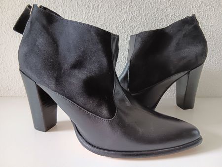 AP AVANT-PREMIERE Bottines en cuir / Leder Stiefeletten N°40
