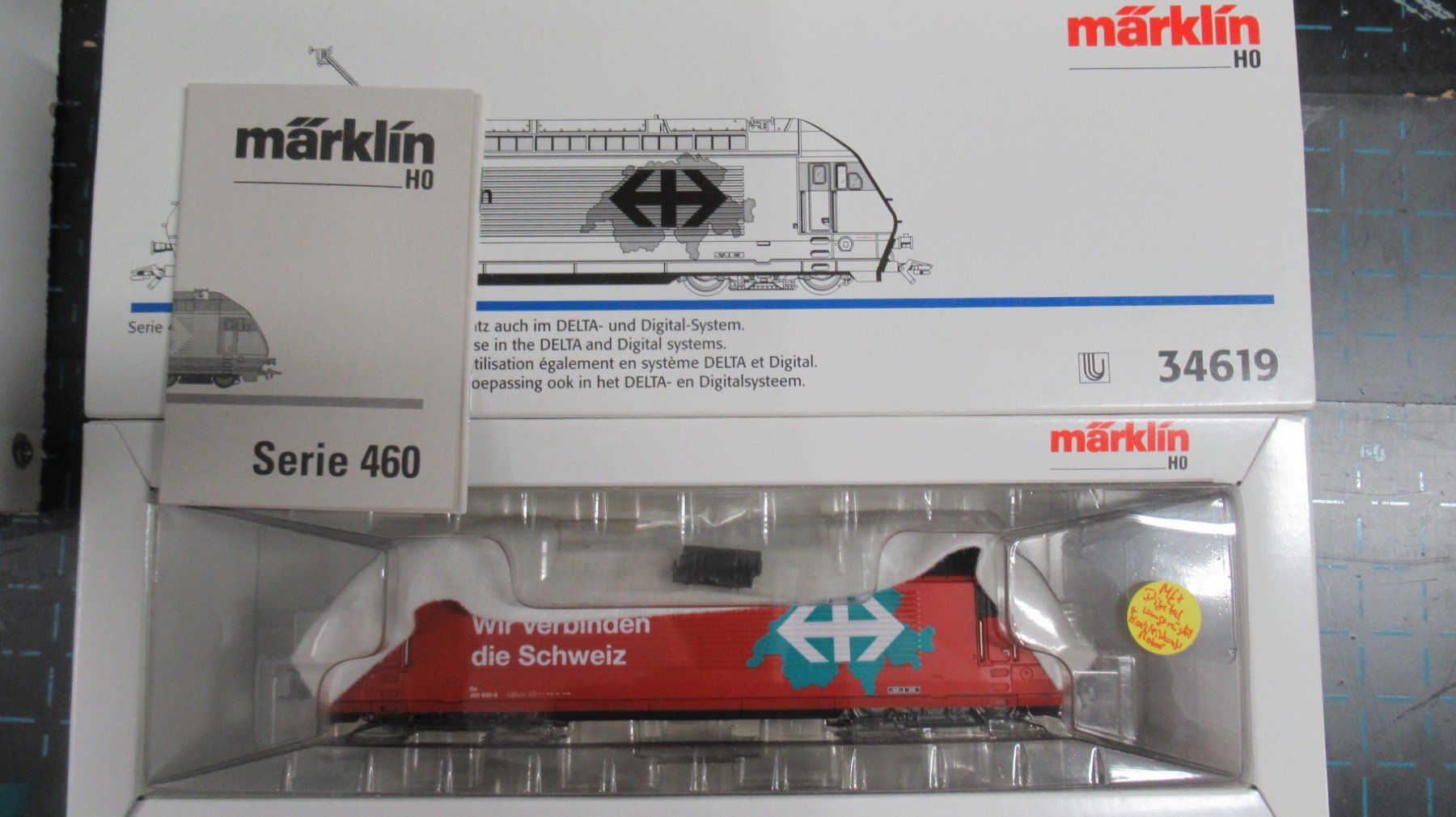 Märklin Modellini di ferrovie: Märklin 460 " Nous relions" Digital MFX – Nuovo (secondo la descrizione) da Martigny venduto da nevada98 6