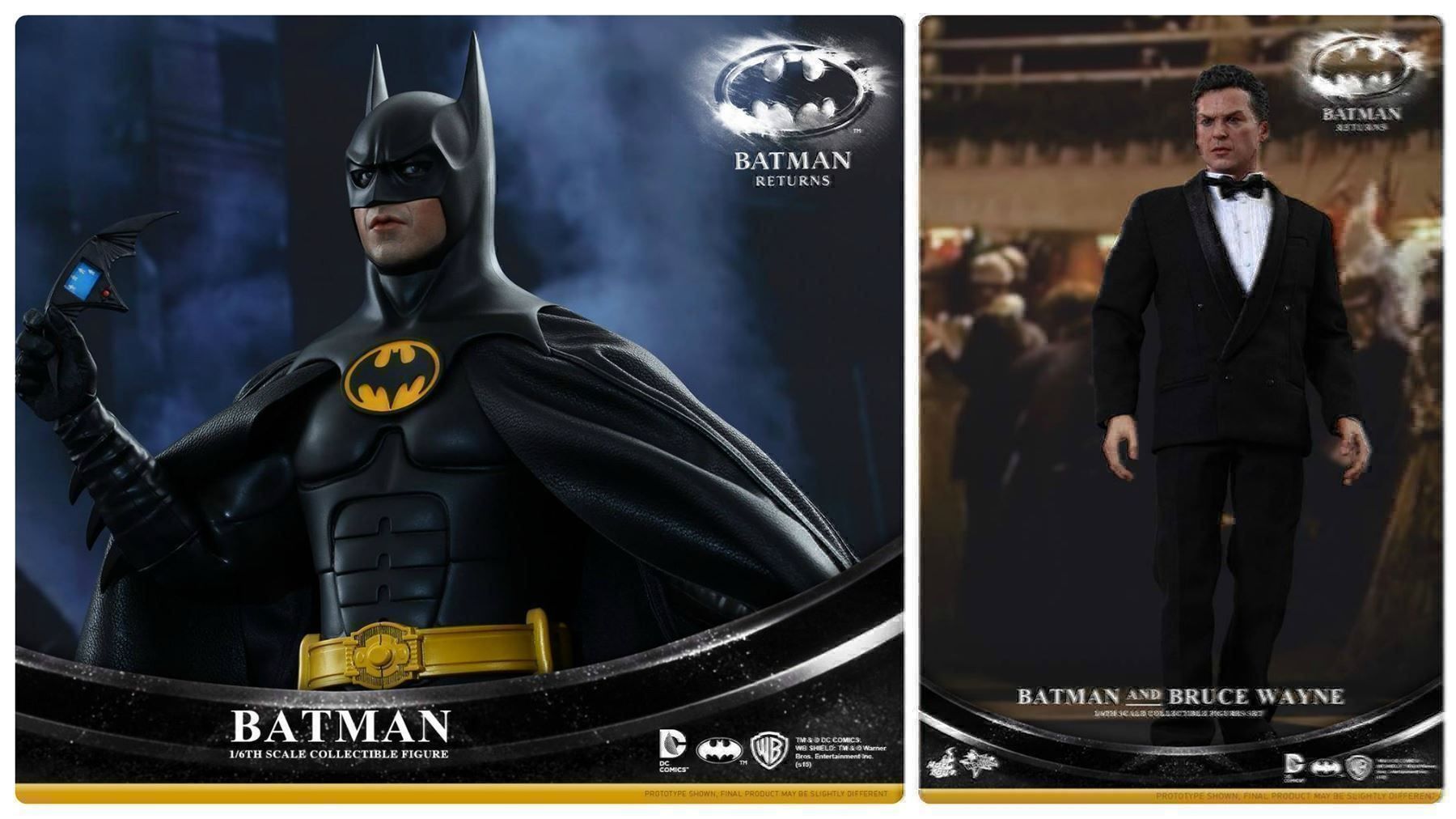 Hot Toys Statuette: Batman Returns - Batman & Bruce Wayne – Nuovo e nell'imballaggio originale da Dürnten venduto da Nexomynon 8