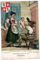 Appenzeller Trachten 1830 - Costumes Suisses