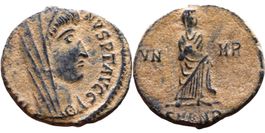 DIVUS CONSTANTINE I bronze nummus (337-340 AD)
