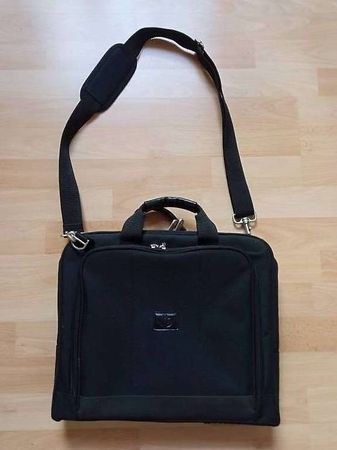 Sacoche ordinateur portable noire, bandoulière- comme neuf!