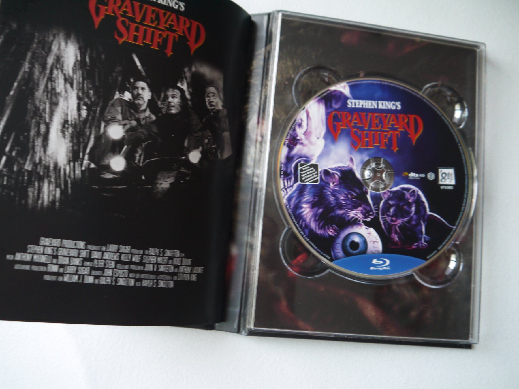 Tutti i DVDs: Stephen King -NACHTSCHICHT - GRAVEYARD SHIFT - Mediabook – Usato da Hagendorn venduto da Blaf 1