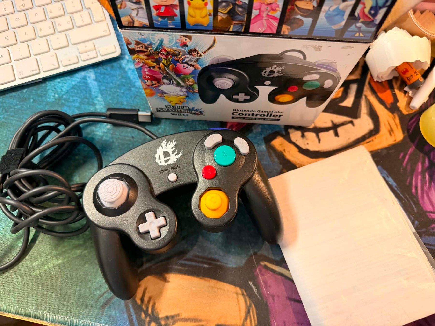 Nintendo Controller: Nintendo Game Cube Controller Smash Bros Edition – Usato da Giubiasco venduto da Ticinerd 2