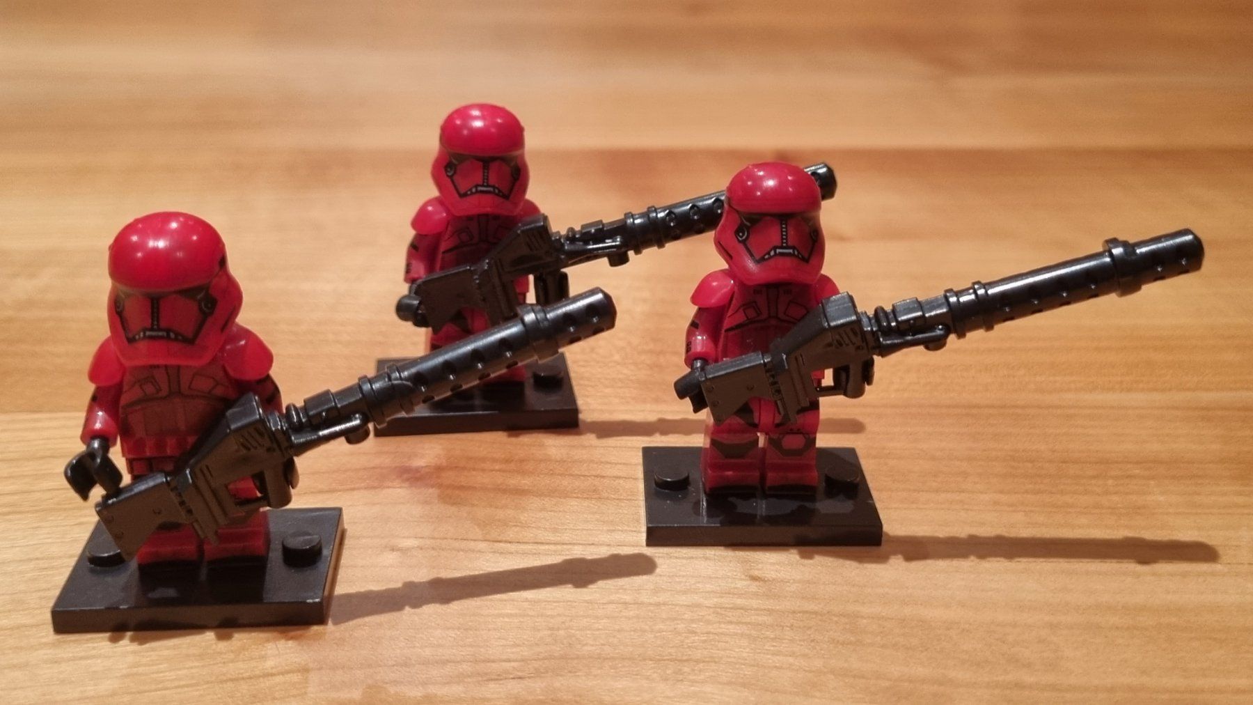 Star Wars Jouets: 3 x Red Mist Storm Trooper (rot) – Neuf (Voir description) à Bure par chap981 1