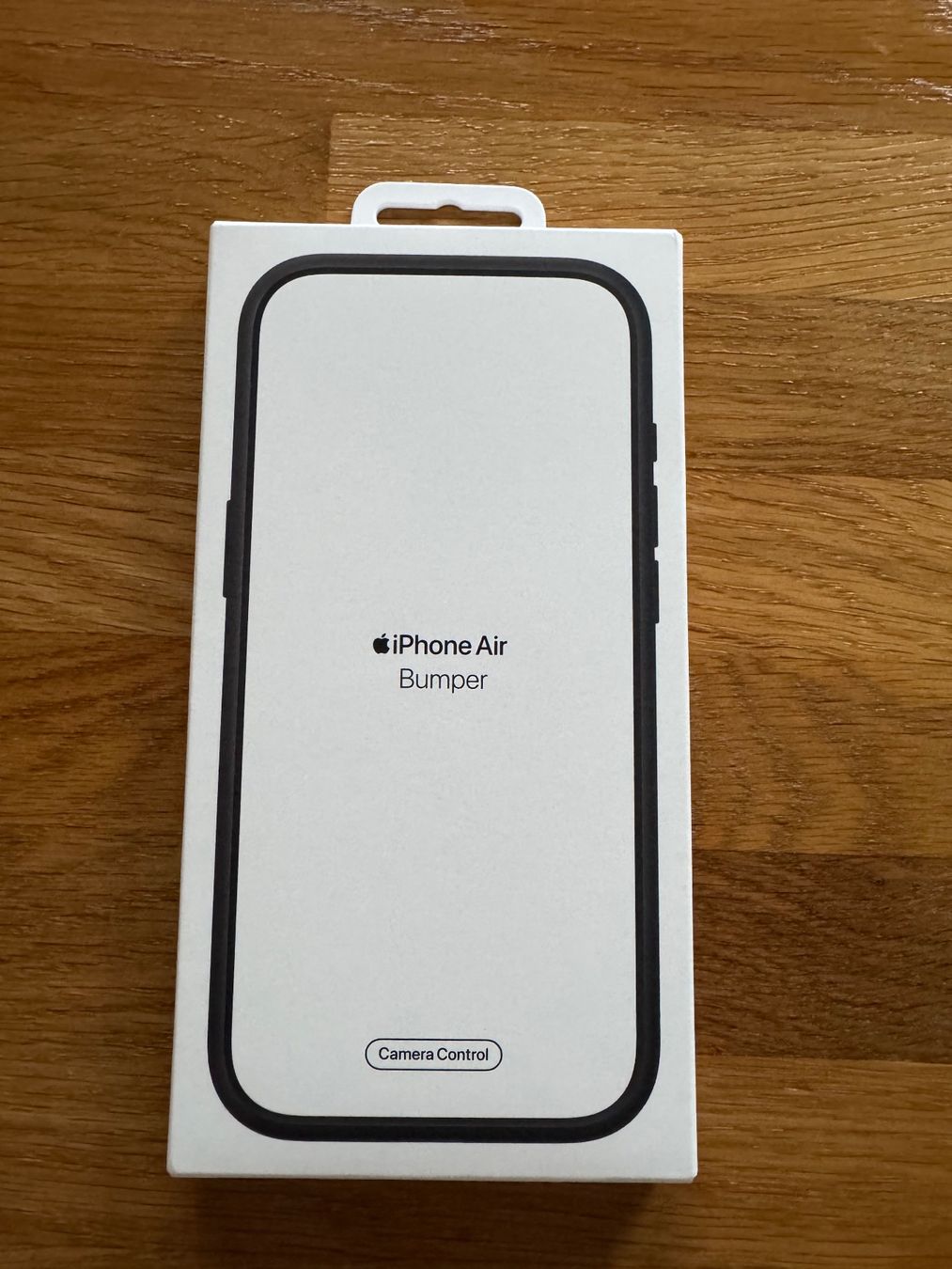 Apple Cover & Protezioni schermo: iPhone AIR Case BUMPER, Black **NEU & UNGEÖFFNET** – Nuovo e nell'imballaggio originale da Allschwil venduto da KShing 1