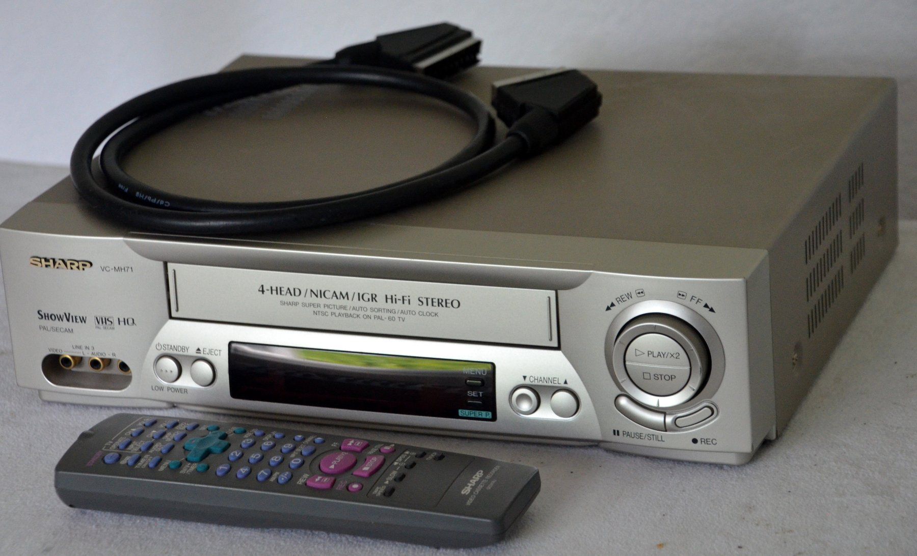 Sharp Registratori: Videorecorder VHS Sharp VC-MH718VM  magnétoscope – Usato da Collonges venduto da arashee 1