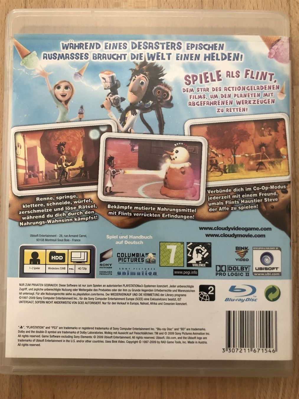 Giochi: Wolkig mit Aussicht auf Fleischbällchen – Usato da Nussbaumen AG venduto da Pika-Shop 1