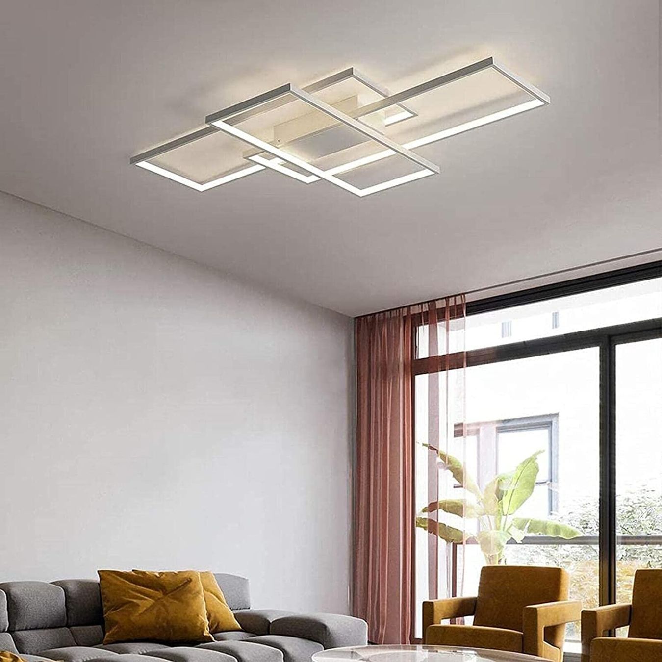 Lampadari & plafoniere: LED Deckenlampe Dimmbar 59W Deckenleuchte Wohnzimmerlampe – Nuovo e nell'imballaggio originale da Herisau venduto da Serenco 3