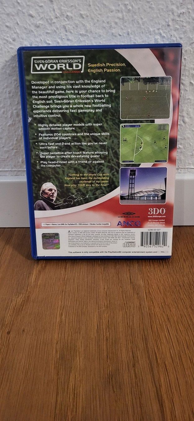 Sony Giochi: PS 2 - Sven-Göran Erikssons World Challenge – Usato da Münsingen venduto da DigitaleSpielecke 1