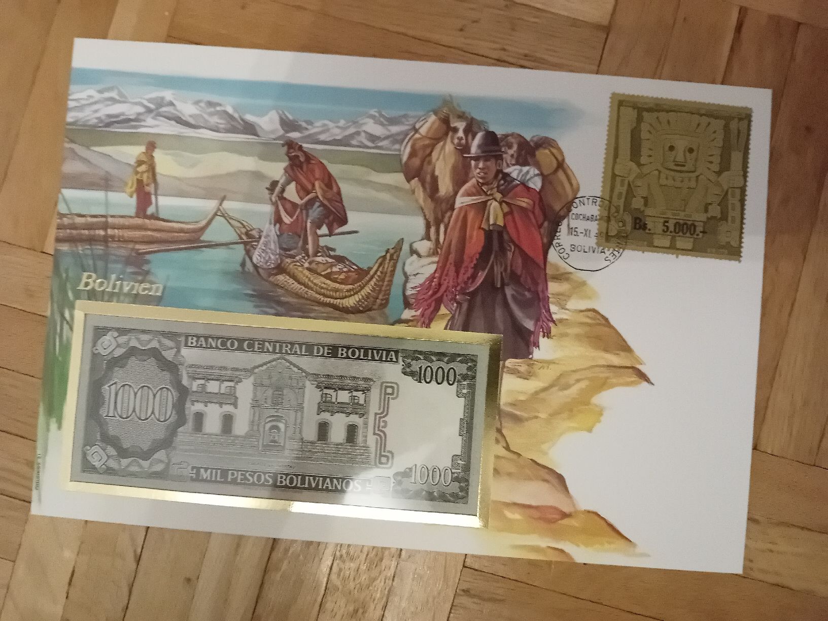 Banconote: banknotenbrief Bolivia – Nuovo (secondo la descrizione) da Muralto venduto da Alex1912