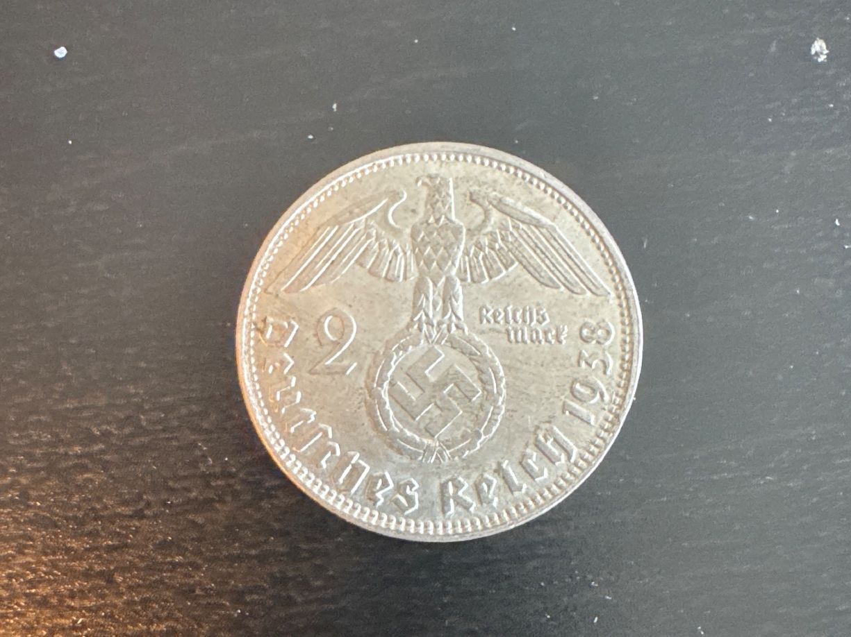 Tutti le monete: 2 Reichsmark 1938 Münze – Usato da Wallisellen venduto da ND26