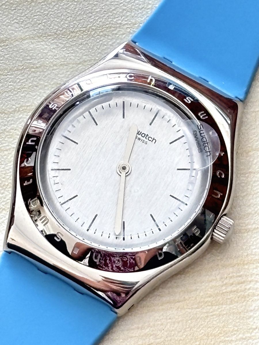 Swatch Orologi: Swatch Irony Damenuhr hell blau  – Nuovo (secondo la descrizione) da Grenchen venduto da chththl