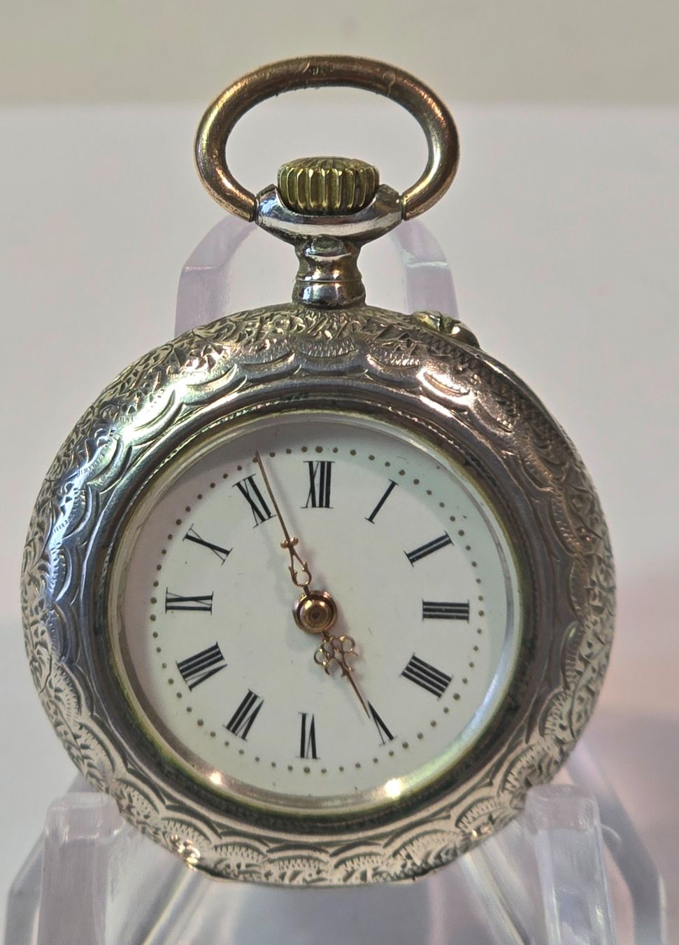 Orologi: Silberdamentaschenuhr 0.800  läuft – Usato da Ennetbürgen venduto da 50shafali53