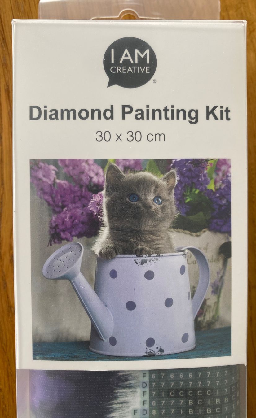 Kit bricolage: I Am Creative Diamond Painting Kit, Katze – Nuovo e nell'imballaggio originale da Gutenswil venduto da Glitzersternchen