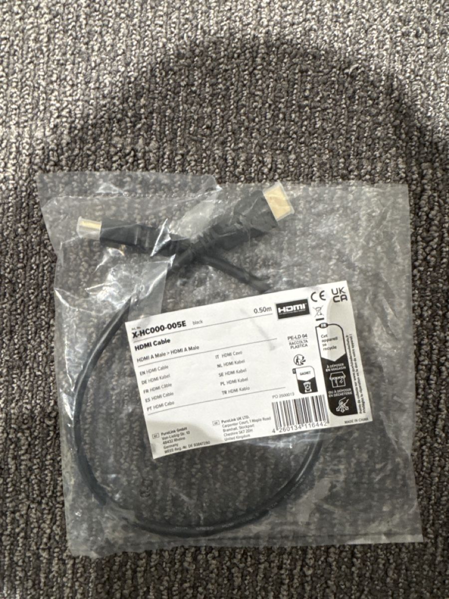 Cavi: HDMI Kabel, 0.5m – Nuovo (secondo la descrizione) da Luzern venduto da Dpa178