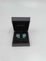 OPAL OHRCLIPS IN 750 ROTGOLD