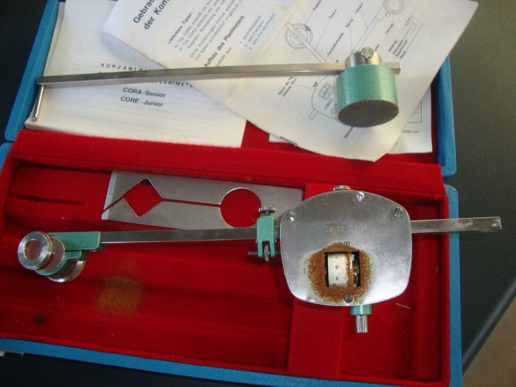 Misurare: Kompensations Planimeter CORADI – Usato da Winterthur venduto da halle07 6