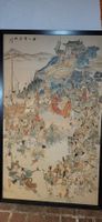 Gemälde, China, ca. 70x117 cm