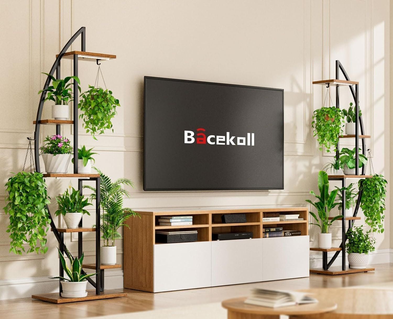 Étagères: Blumenständer mit Wachstumslichtern 2er Set. – Neuf avec emballage d'origine à Gränichen par omniadeals 2