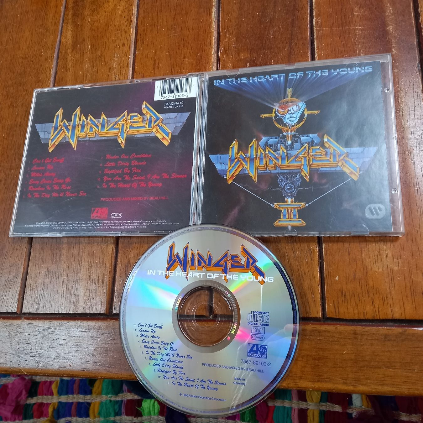 CDs: winger - in the heart... – Gebraucht aus St-Cergue von VeganWarrior