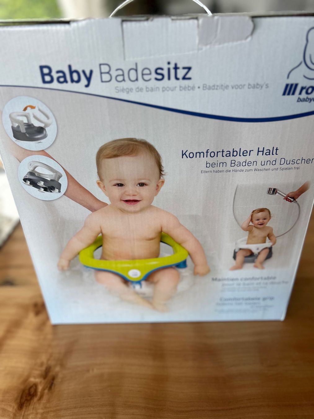 Rotho Sgabelli: Bade-Sitz Baby, sehr gut erhalten, – Usato da Kaltbrunn venduto da lagone1 5