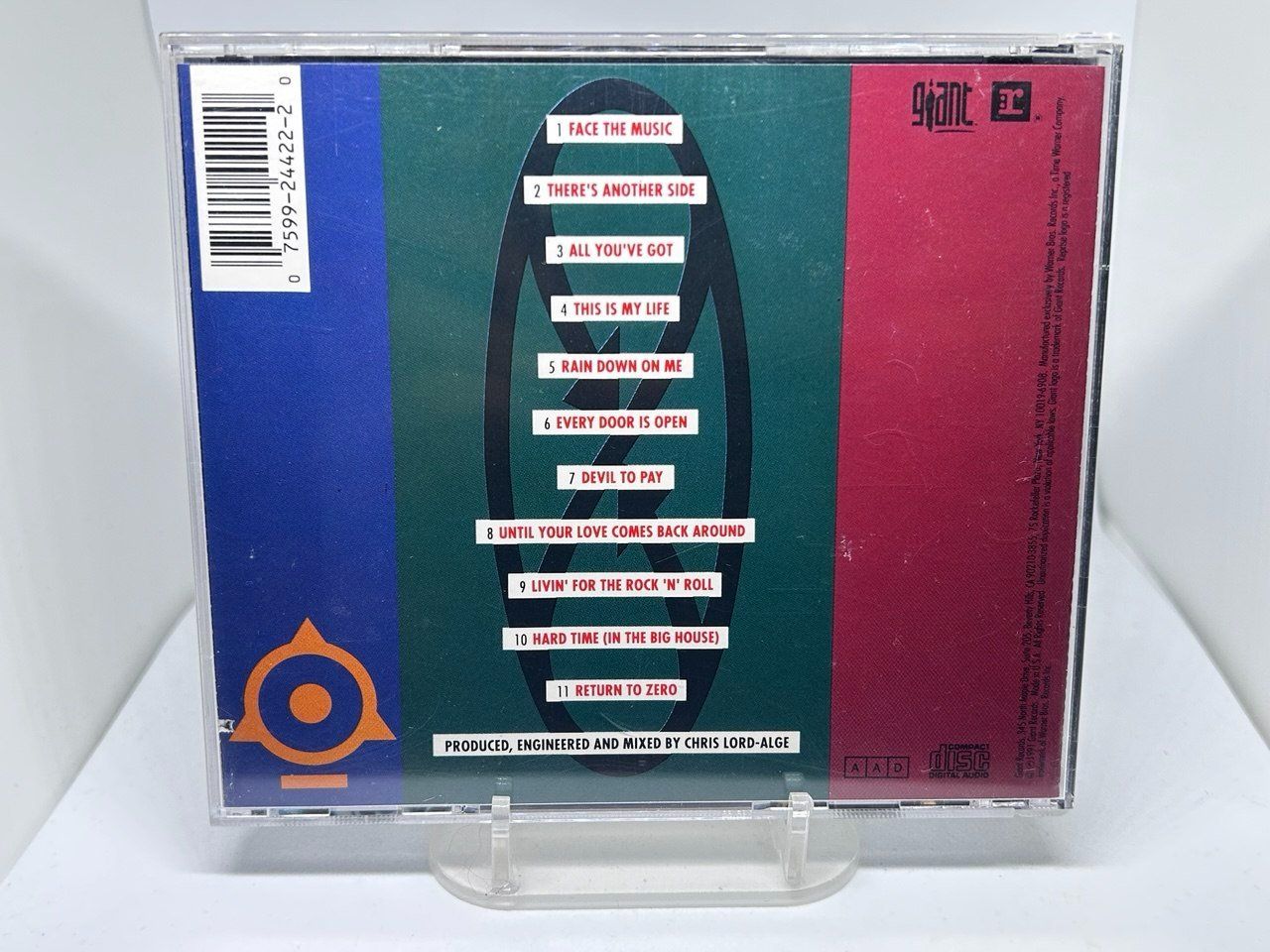 CD: RTZ – Return to Zero (1991) – Usato da Giubiasco venduto da LorisVale 1