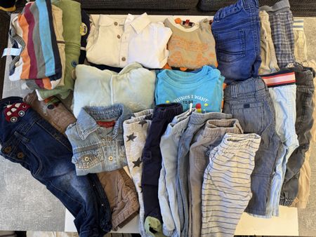 Grosses Jungen Kleiderpaket, Grösse 74 Top Zustand