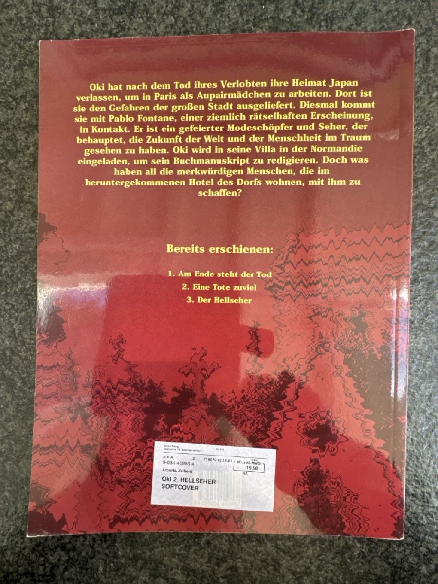 Fumetti: Comic Oki 3 Der Hellseher Arboris Verlag gebraucht – Usato da Eschenz venduto da Belladog 1